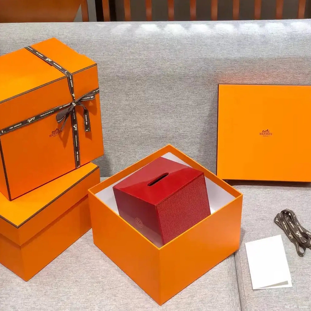 SQUARE BOX TISSUE KBOX HERMES 0603